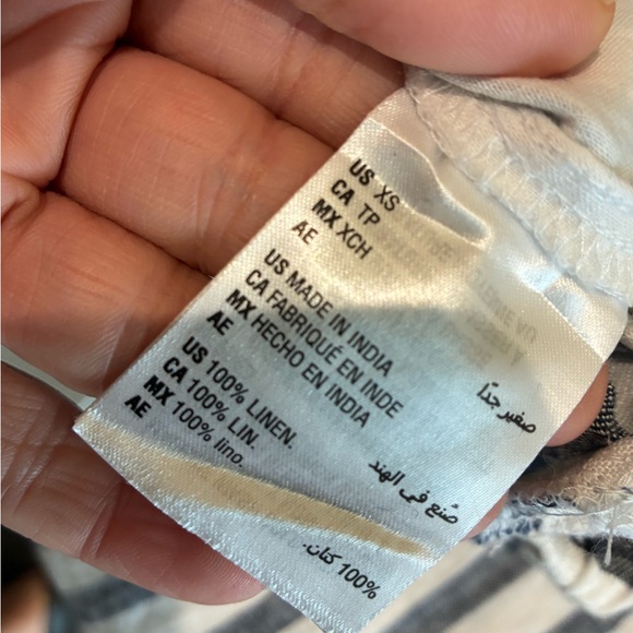 Chapter Navy and White Striped Pants - Picture 9 of 9